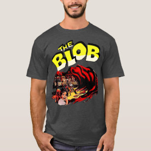 DE BLOB Retro Cult Classic Horror Fan Art T-shirt