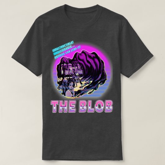 DE BLOB VAPEWAVE T-SHIRT (Design voorkant)