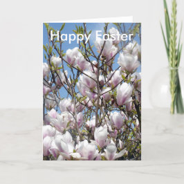 De Bloei van de magnolia in de Kaart van de