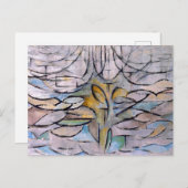 De bloeiende appelboom - Piet Mondriaan - Briefkaart (Voorkant / Achterkant)