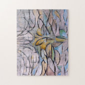 De bloeiende appelboom - Piet Mondriaan - Legpuzzel (Verticaal)
