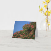 De bloeiende Boom van Mimosa's notecard Kaart (Gele Bloem)