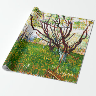 De Bloeiende Boomgaard (1888) door Vincent Van Gog Cadeaupapier