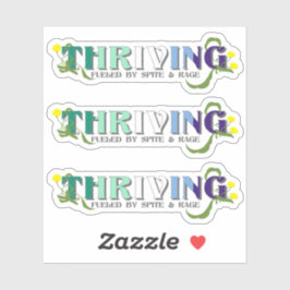 De bloeiende Gay Pride Sticker