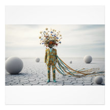 De Bloeiende Geest: Surrealistische Bloemige Woest