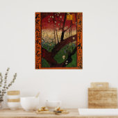 De bloeiende krottenboom poster (Keuken)
