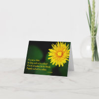 De Bloem Anne Bradstreet Quote Note Card van de