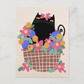 De  bloem briefkaart (Voorkant)