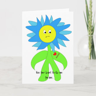 De bloem houdt van Onkruid Kaart