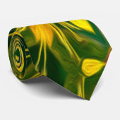 De bloem in juni stropdas (Opgerold)