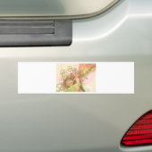 De bloem komt Digitale de Kunst van het Lot van de Bumpersticker (Op auto)