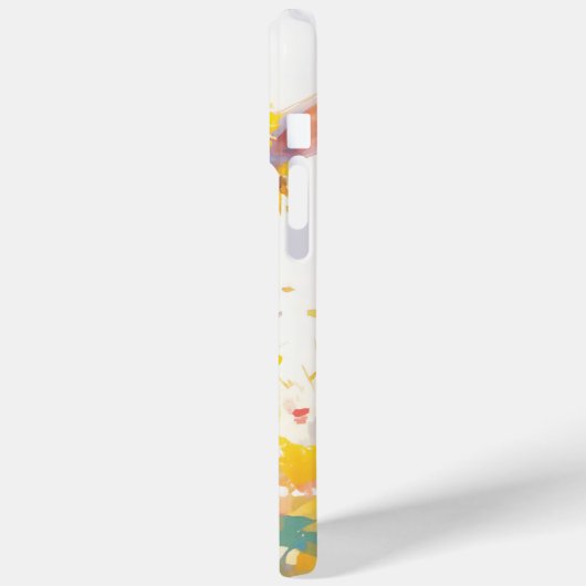 De bloem kroonde alpaca Case-Mate iPhone case (Achterkant / Links)