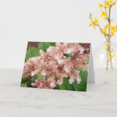 De Bloem Lege Notecard van Rogersia Kaart (Gele Bloem)