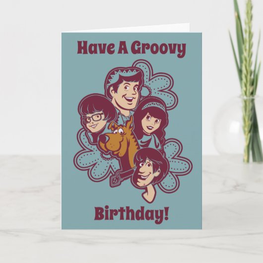 De Bloem scooby-Doo van Paisely en de Troep Kaart (Voorkant)