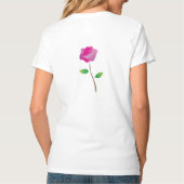 de bloem t-shirt (Achterkant)