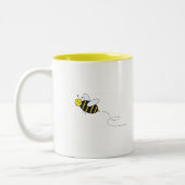 De bloem tweekleurige koffiemok (Links)