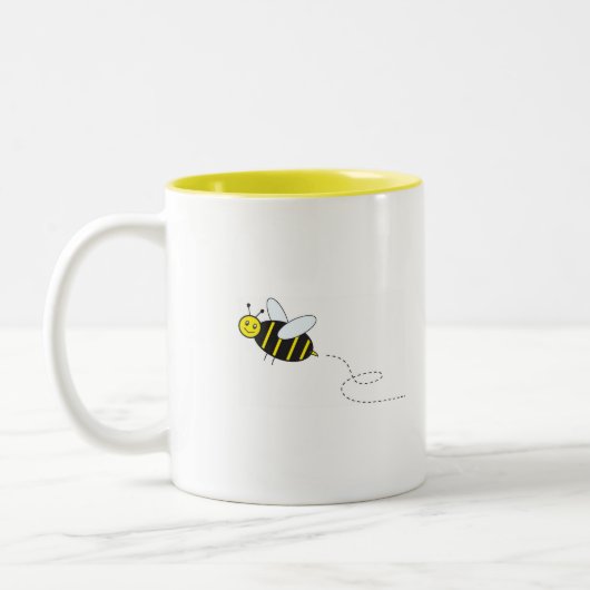 De bloem tweekleurige koffiemok (Links)