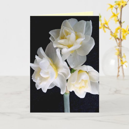 De Bloem van de jonquille - 3:1 Ecclesiastes Kaart (Gele Bloem)