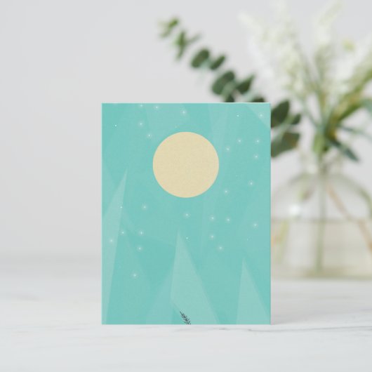 De Bloem van de maan Briefkaart (Staand voorkant)