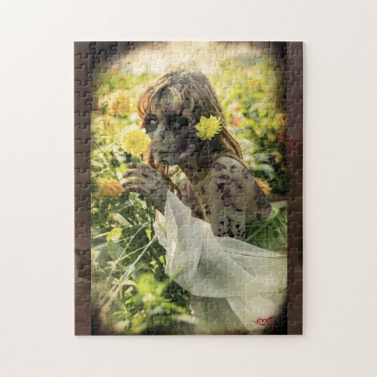 De Bloem van de stilte – gothische puzzel (Verticaal)