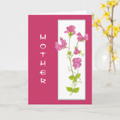 De Bloem van de Verjaardag van de moeder in onze Kaart (Gele Bloem)