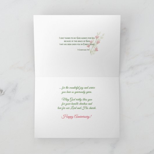 De Bloem van de Waterverf van het Jubileum van de Kaart (Binnen)