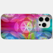 De bloem van het leven, geometrische patronen Case-Mate iPhone case (Achterkant (horizontaal))