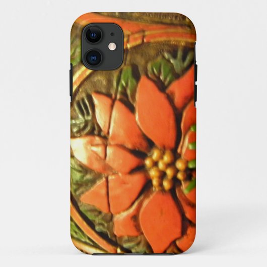 De Bloem van Kerstmis Case-Mate iPhone Case (Achterkant)