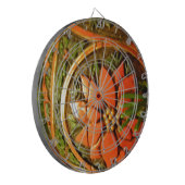 De Bloem van Kerstmis Dartbord (Voorkant Links)