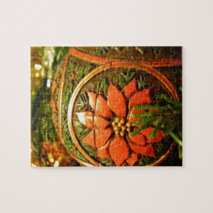 De Bloem van Kerstmis Legpuzzel