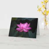 De Bloem van Lotus Kaart (Gele Bloem)