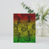 De Bloem van Rasta Briefkaart (Staand voorkant)