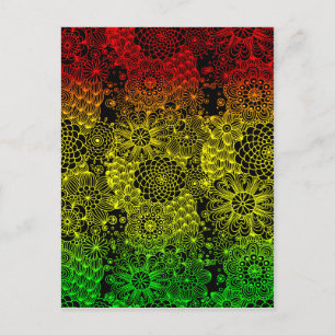 De Bloem van Rasta Briefkaart