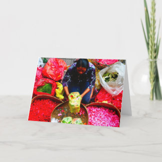 De Bloemblaadjes van de bloem voor het Aanbieden, Kaart