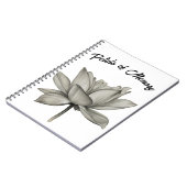 De bloemblaadjes van geheugen notitieboek (Linkerzijde)