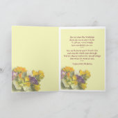 De bloemen 100ste Kaart van de Gelukwensen van de (Binnen)