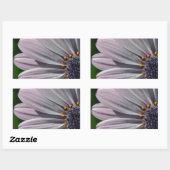 De bloemen binnen rechthoekige sticker (Vel)