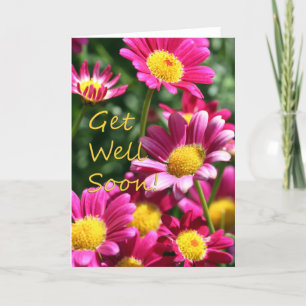 De bloemen en worden goed spoedig kaart