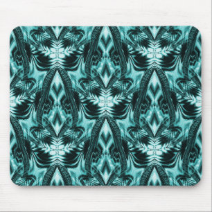 De Bloemen in Turquoise.... Muismat