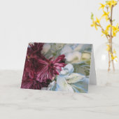 De bloemen kaart (Gele Bloem)