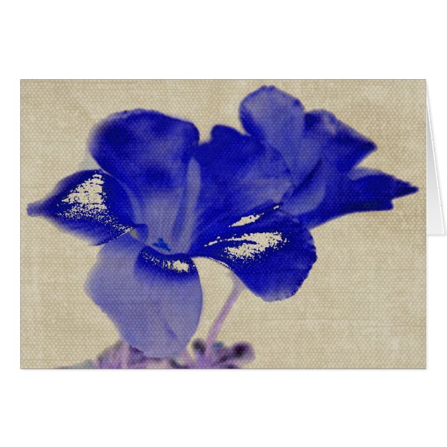 De bloemen Kaart van de Kunst (Voorkant Horizontaal)