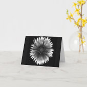 De bloemen Kaart van de Nota van Vurige Zilveren (Gele Bloem)