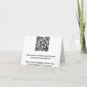 De bloemen Kaart van de Nota van Zilveren (Achterkant)