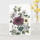 De bloemen Kaart van Gelukwensen (Gele Bloem)