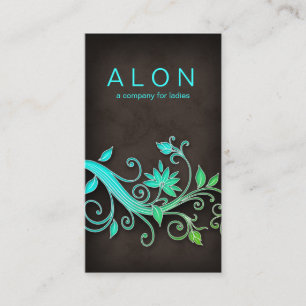 De bloemen Kunstenaar BG van de Make-up van de Visitekaartje