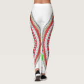 De bloemen leggings (Achterkant)