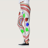 De bloemen leggings (Links)