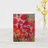 De bloemen ・ Michelle Abrams Kaart (Gele Bloem)