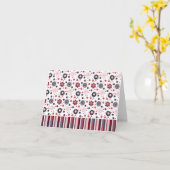 De bloemen Spatie van de Kaarten van de Nota van (Gele Bloem)