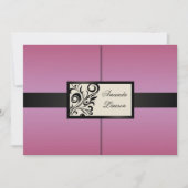 De bloemen Uitnodiging van Wervelingen (Voorkant)